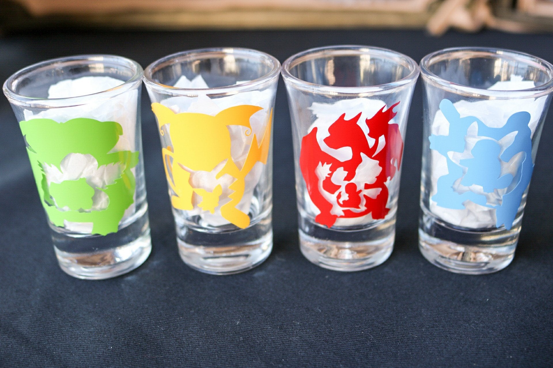Pokemon go Shot glass set, Charmander, Pokemon gifts, for him, Pokeball, Pokeballs - CCCreationz
