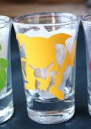 Pokemon go Shot glass set, Charmander, Pokemon gifts, for him, Pokeball, Pokeballs - CCCreationz