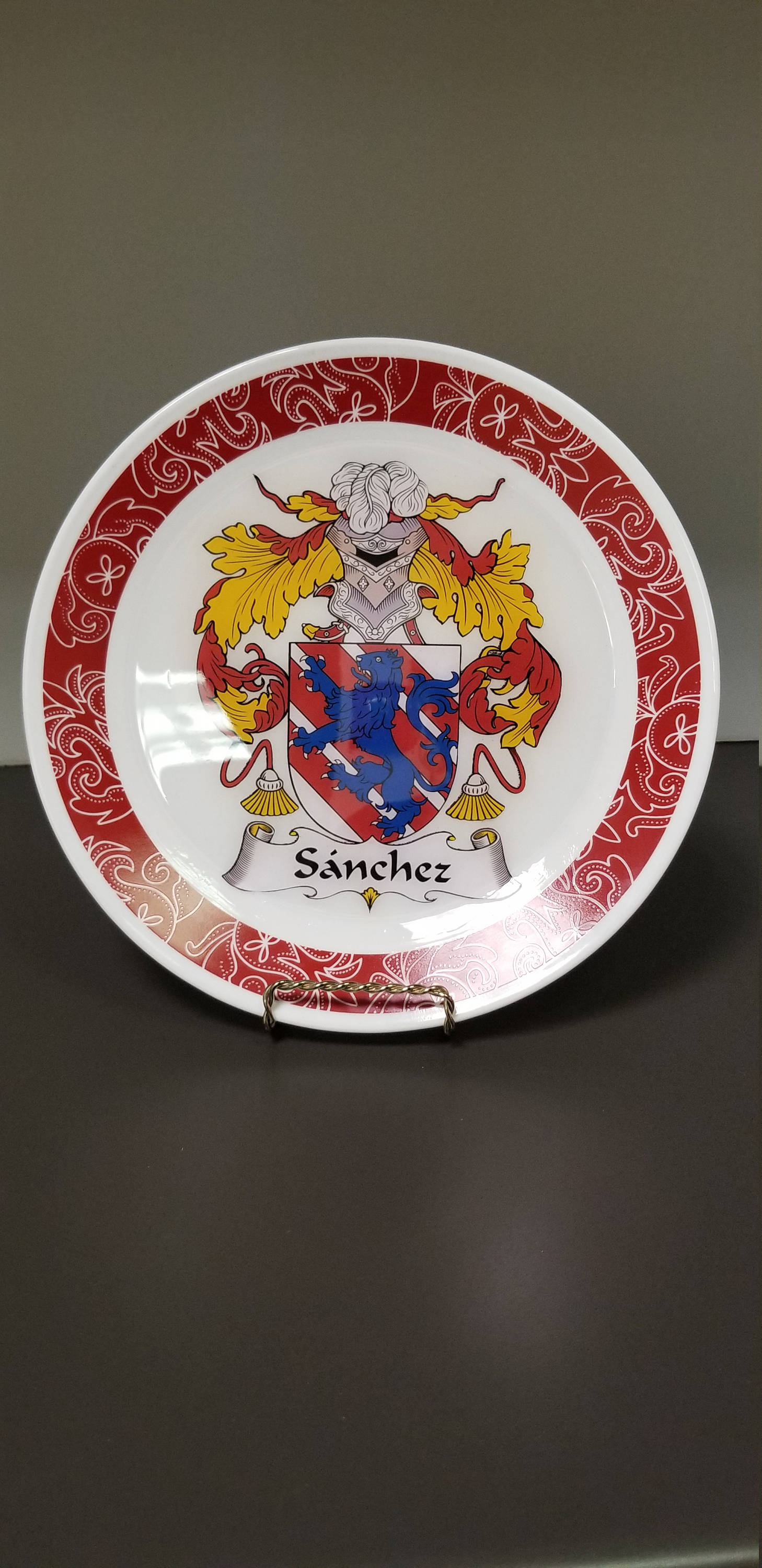 Coat of Arms, Custom Wall Art, Plague, Personalized Gift, Decorative Plate, Family Heirloom, Crest - CCCreationz
