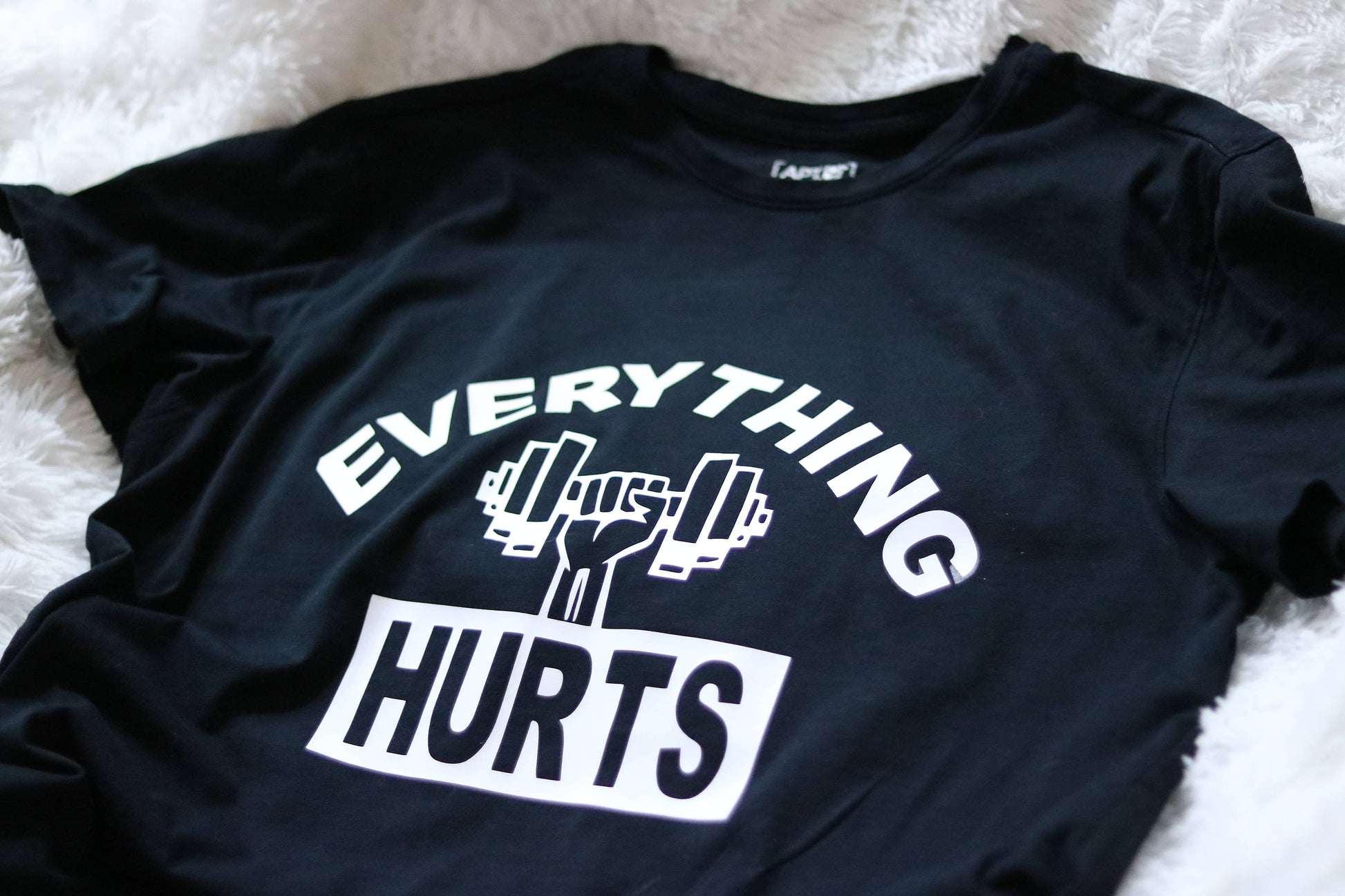 Custom Shirt, Everything Hurts, Gym Shirt, Workout Shirt, Workout Clothes, Gym Junky, Gift for Him - CCCreationz