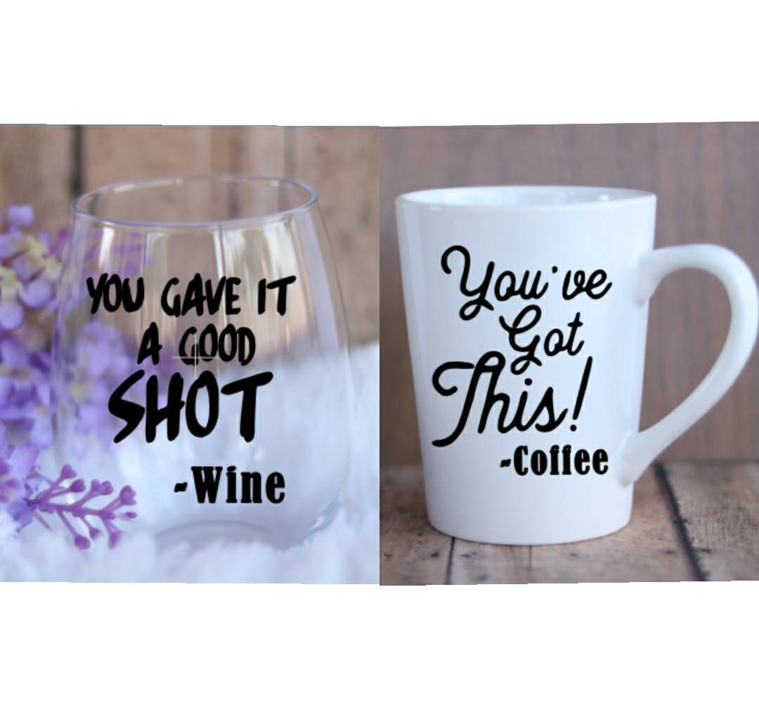 Mother's Day Gift, Gift for Mom, Funny mug, funny wine glass, mug and wine glass set, gifts for her - CCCreationz