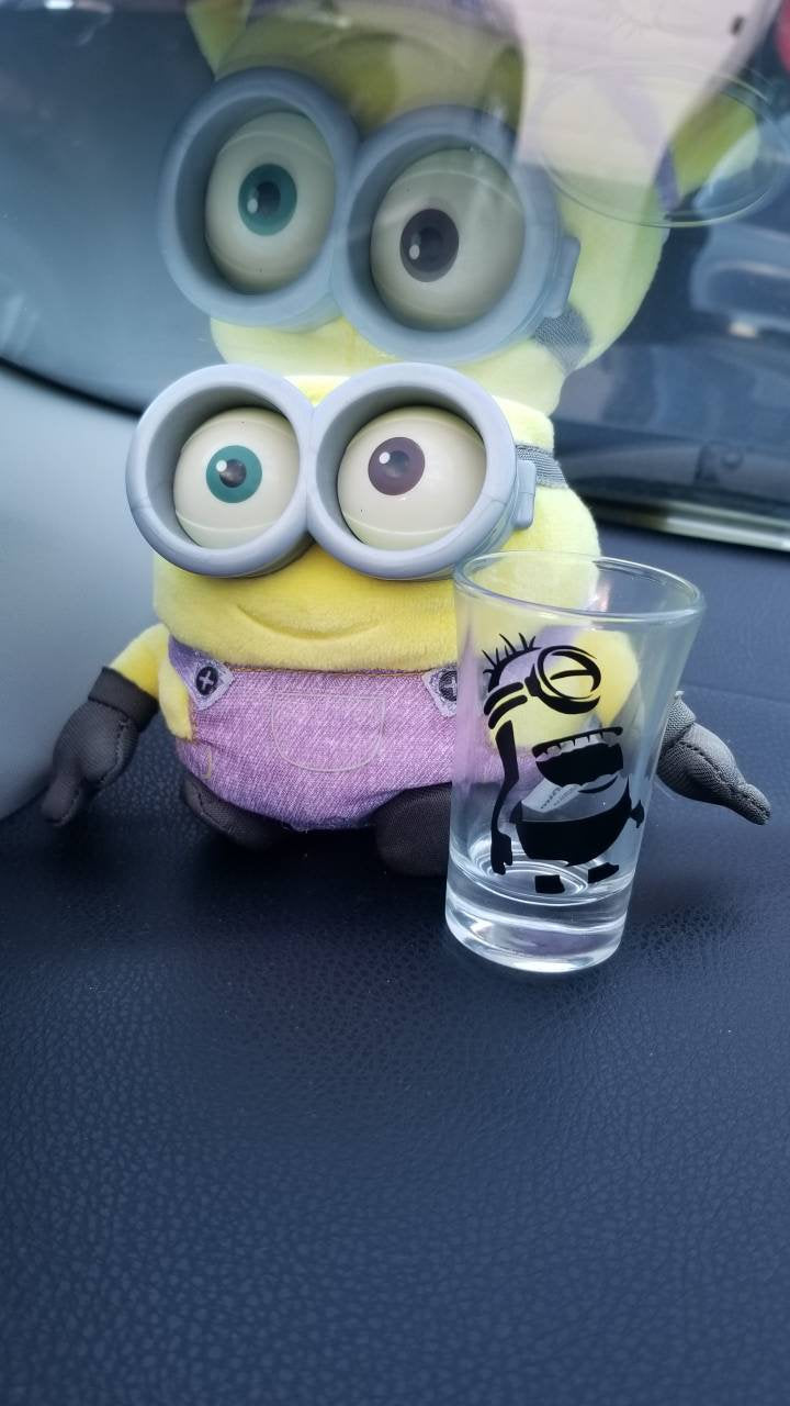 Minion Shot Glass 1.5 oz - CCCreationz