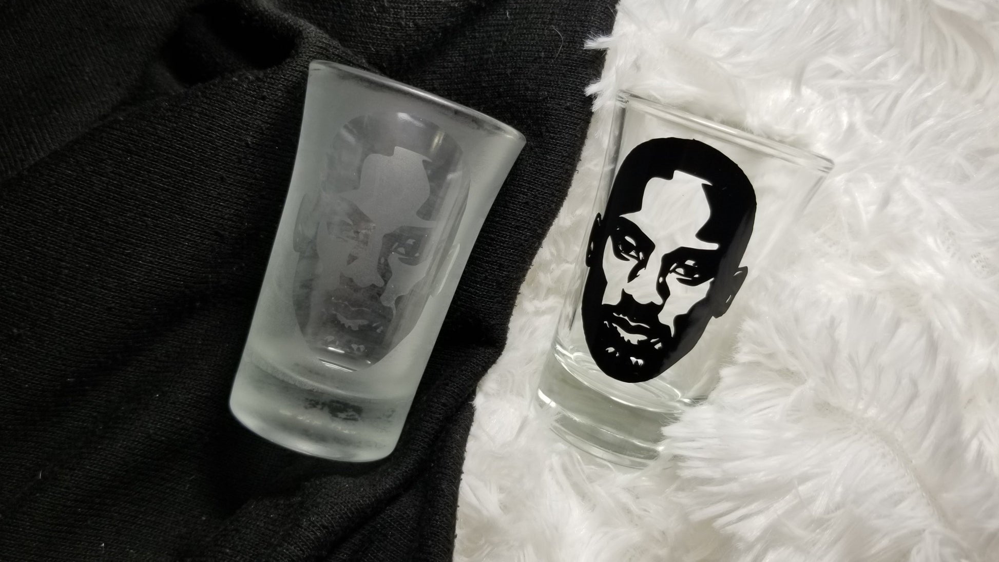 Kobe Bryant, Custom Shot Glass,  Kobe Shot glass, Lakers shot glass, NBA gift, Mamba - CCCreationz