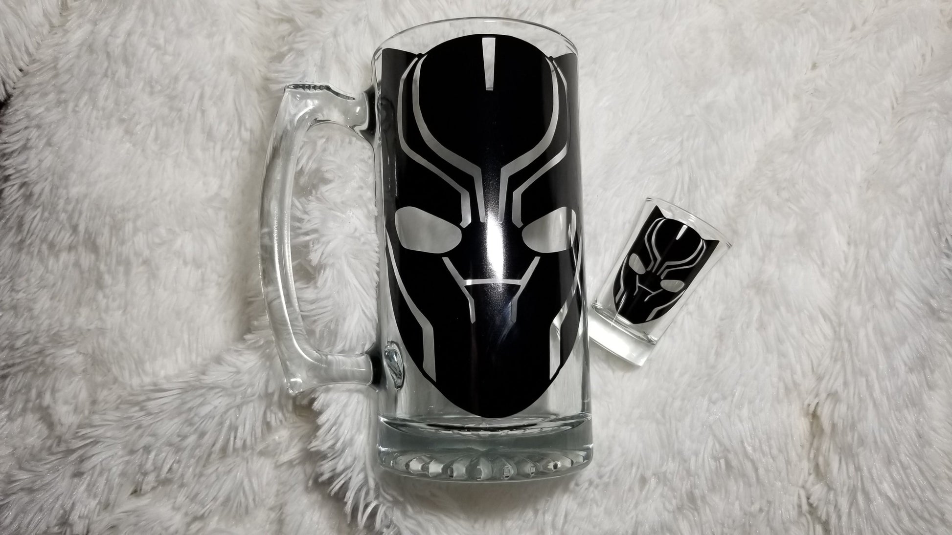 Black Panther Beer Mug, Marvel gift, Black Panther gift, Beer Mug, Per –  CCCreationz