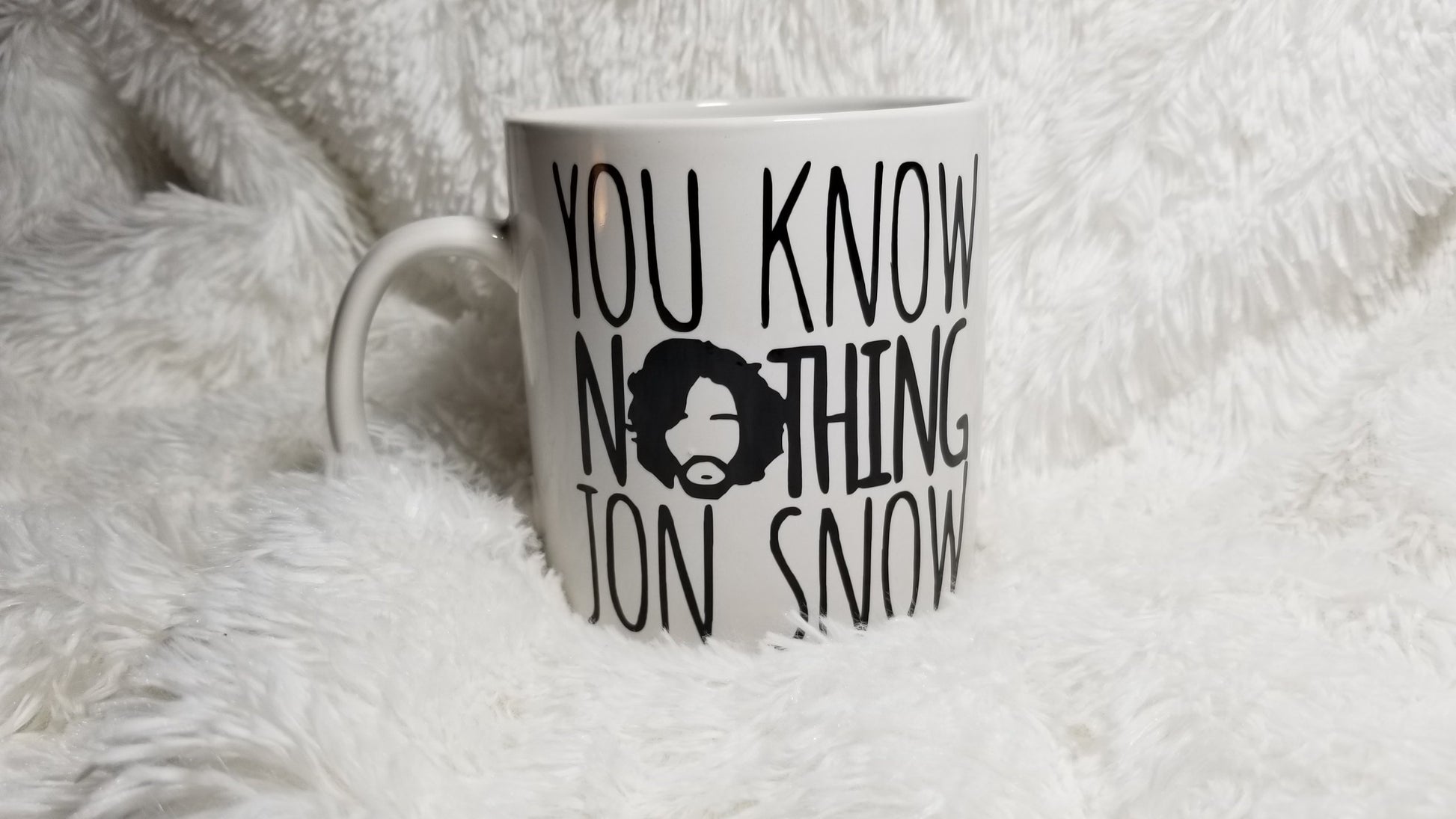 Game of Thrones, GOT, Jon Snow mug,  Game of Thrones coffee mug, big coffee mug - CCCreationz