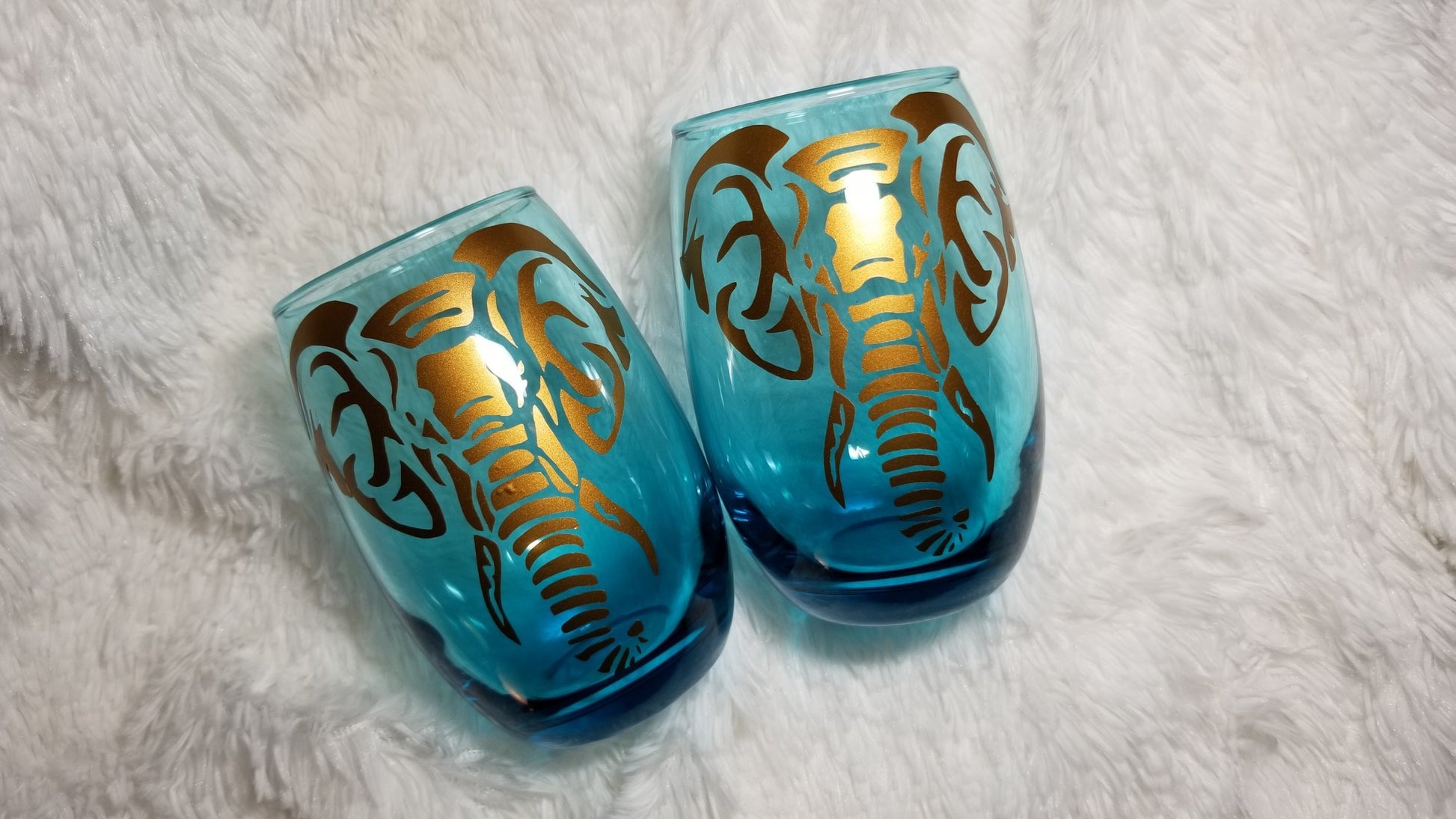 Elephant wine glass, Meditation, Relaxation, Elephant Lover, Wedding wine glasses, - CCCreationz