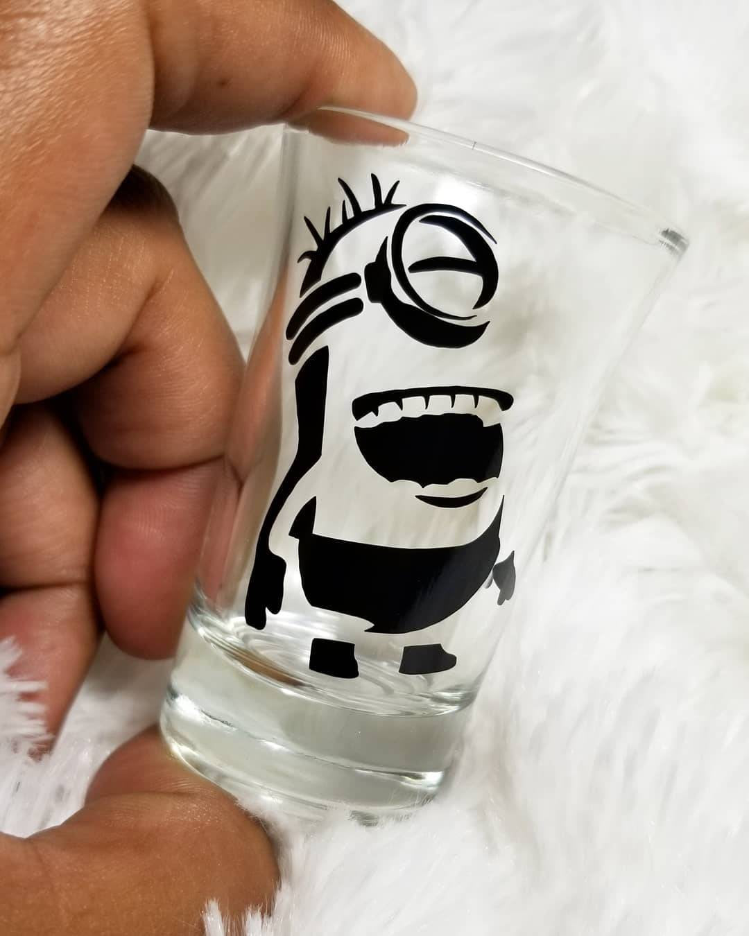 Minion Shot Glass 1.5 oz - CCCreationz