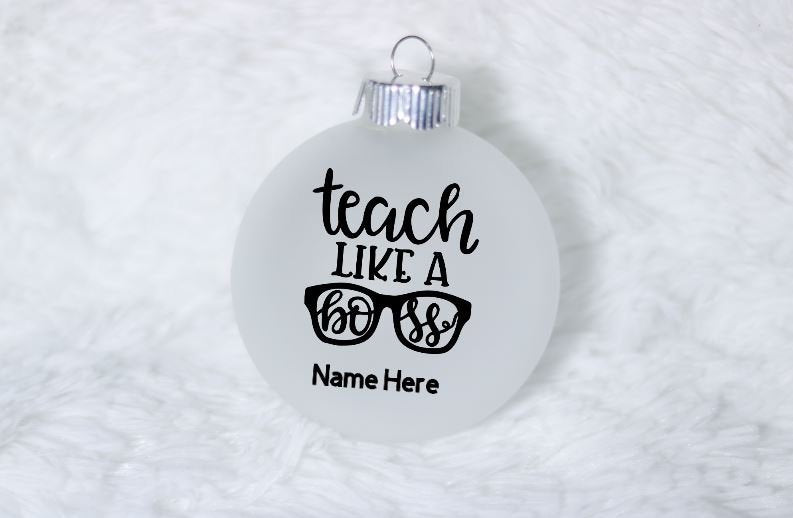 Teacher ornament - teacher gift