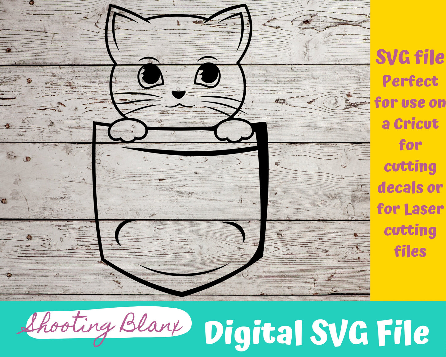 Pocket Animal Buddies bundle SVG file perfect for Cricut, Cameo, or Silhouette also for laser engraving Glowforge, dog, cat, koala, Panda
