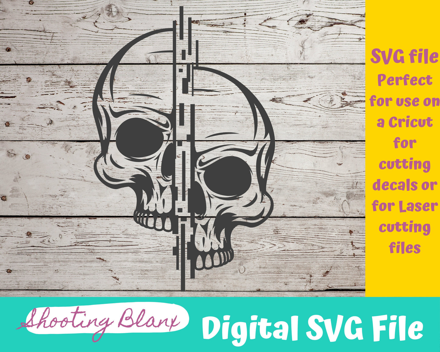 Manly Skeleton Tattoo Art bundle SVG files perfect for Cricut, Cameo, or Silhouette also for laser engraving Glowforge, horror, spooky