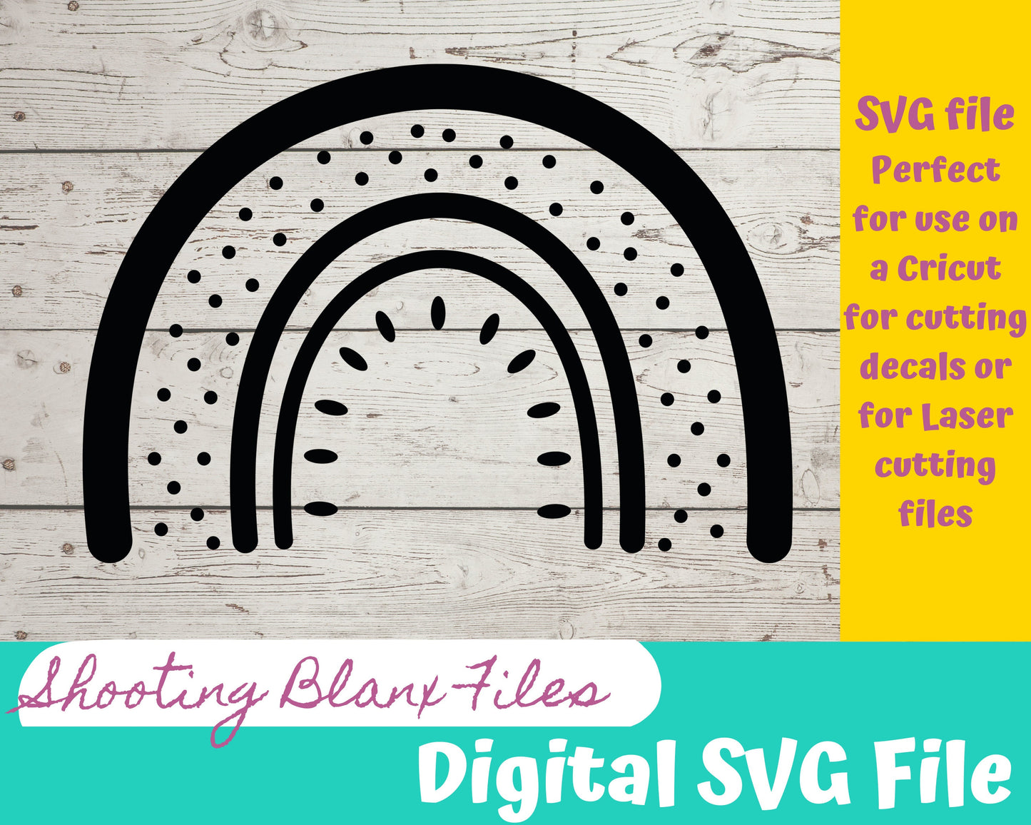Rainbow bundle SVG files perfect for Cricut, Cameo, or Silhouette also for laser engraving Glowforge, Hand, love, God, Sky