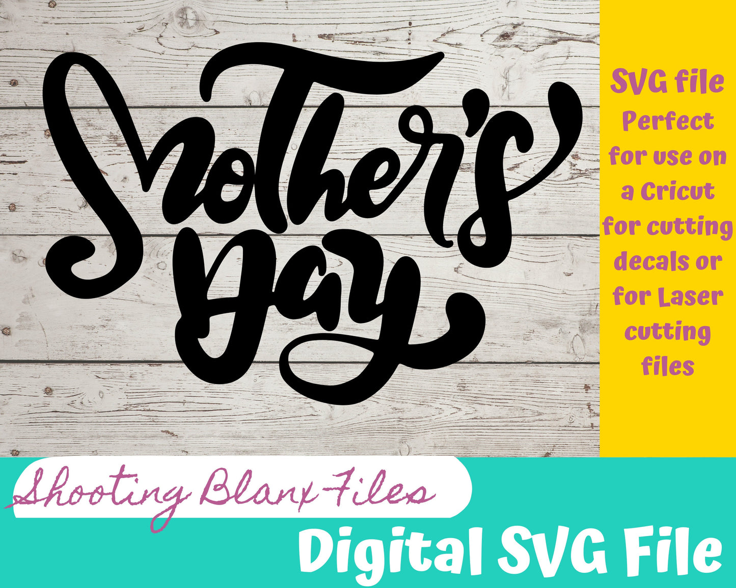 Mother's Day quote SVG file perfect for Cricut, Cameo, or Silhouette also great for laser engraving Glowforge , Mom, Mother