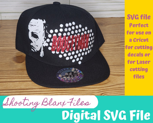Michael Halloween Hat SVG File - For Cricut or cutting file