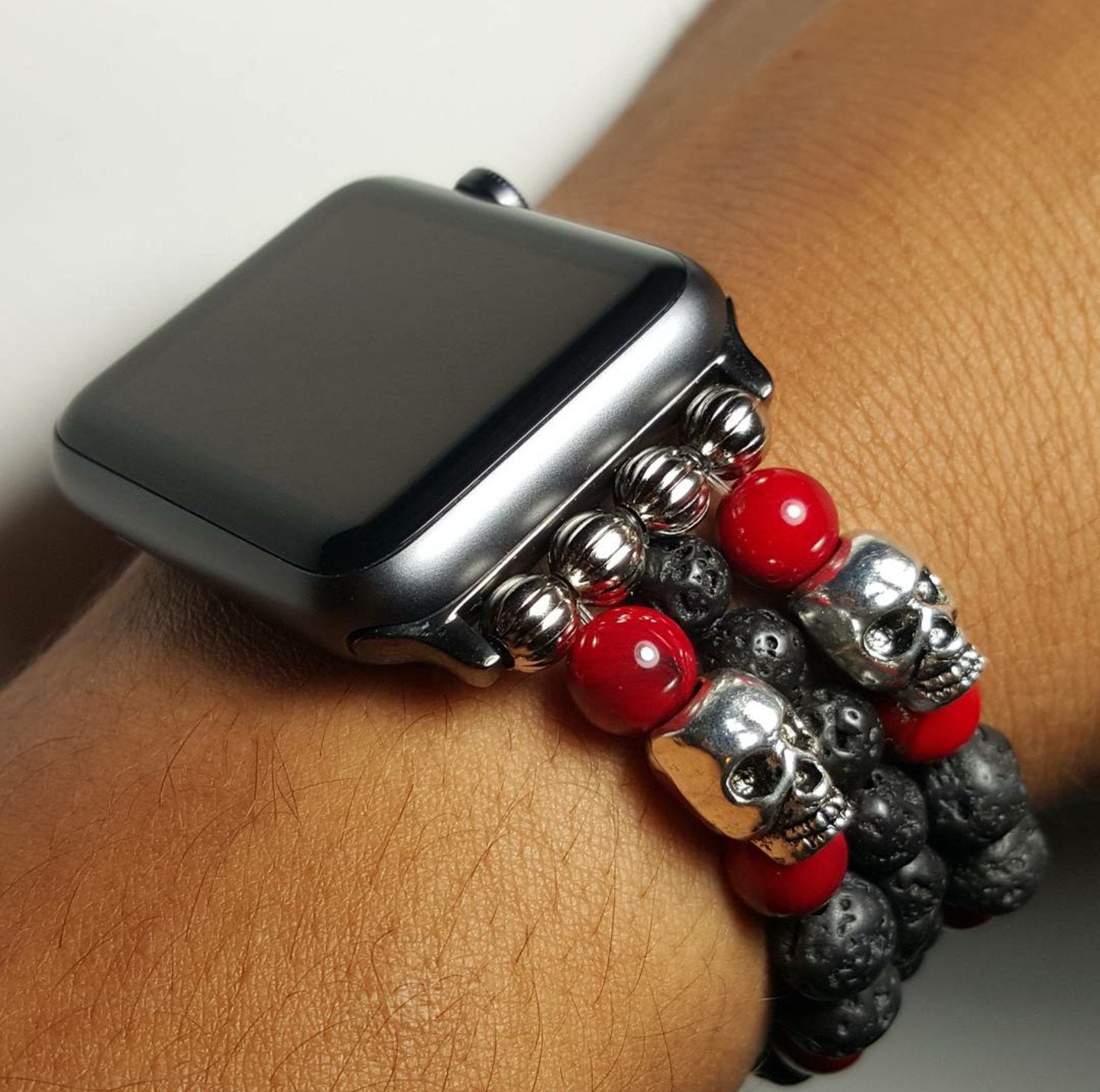 iWatch Custom Band, Apple Watch, iWatch Bracelet, Apple Watch Bracelet, 42mm Apple Band, Custom - CCCreationz